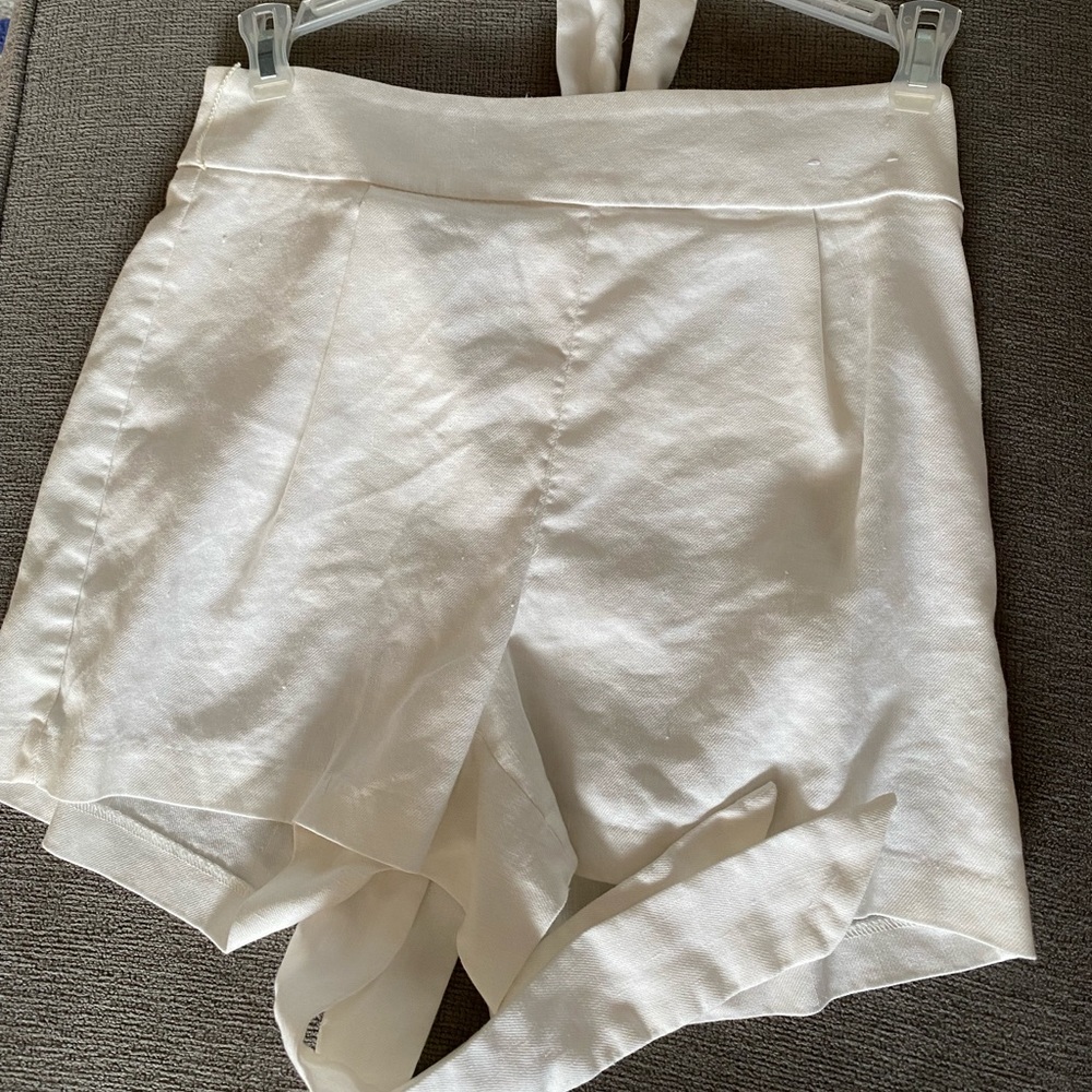 white shorts